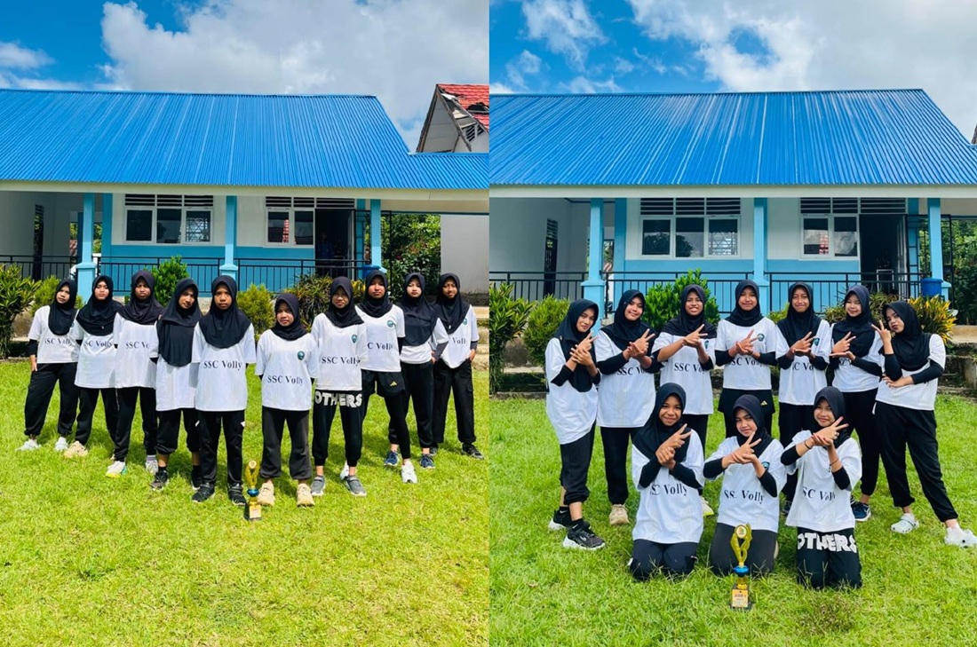 SPENDU SPORT CLUB VOLY MERAIH JUARA 2 DI KEGIATAN POSSE SMAN 7 GOWA